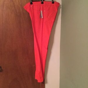 NWT New Direction Orange Skinny Jeans Size…